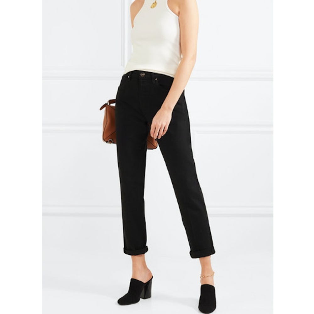 GOLDSIGN Benefit high rise straight leg jeans. Worn a couple of times.